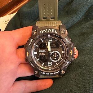 SMAEL Dual Time Military Watch
